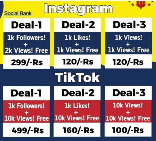 social Media services 