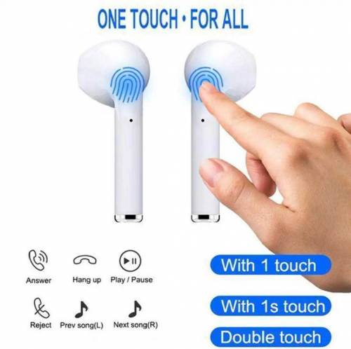 TWS i12 Airpods with super sound & High quality touch sensor 