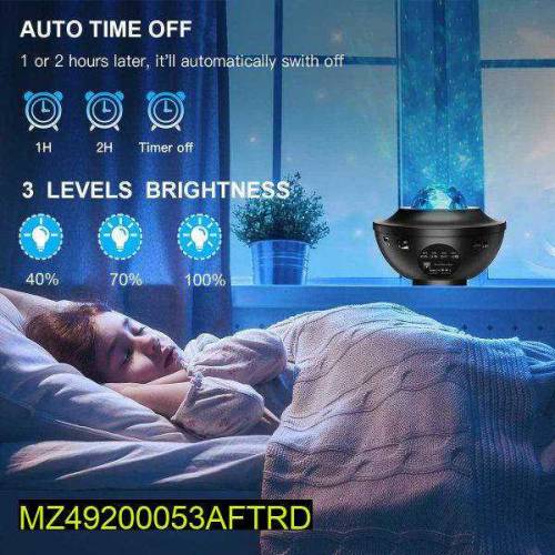 Galaxy sky night projector with music Bluetooth speaker