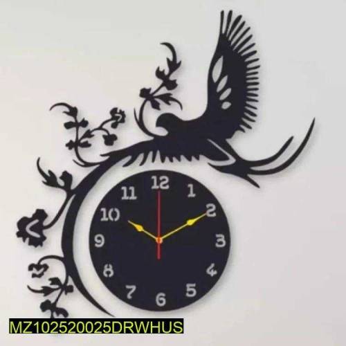 Eagle wooden design wall clock 