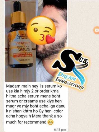 SCS vitamin c seram