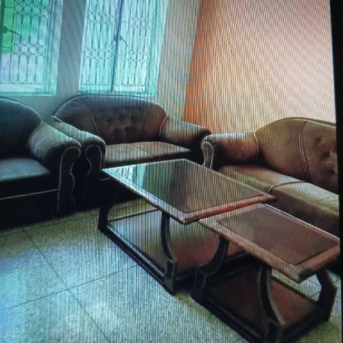 Six seater sofa set 