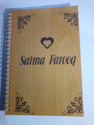 Customized Wooden Notebook and Pen