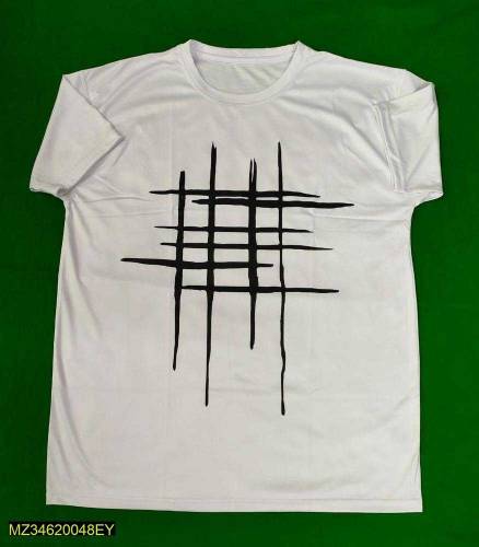 Men's polyester Printed T shirt 