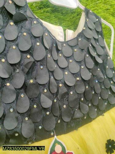 Baby girl frock and trouser set