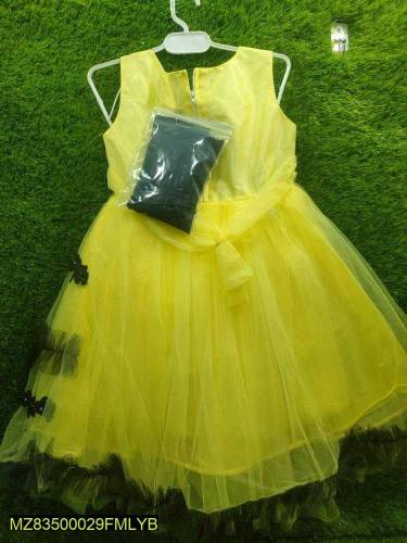 Baby girl frock and trouser set