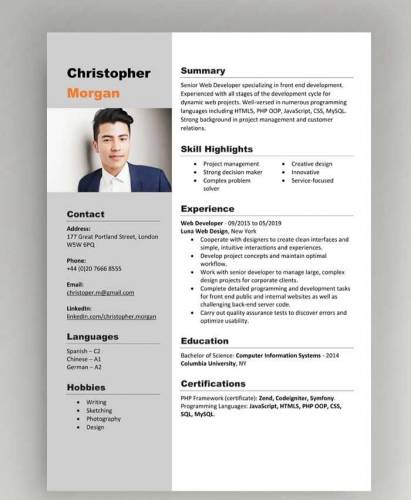 Professional CV Development Services