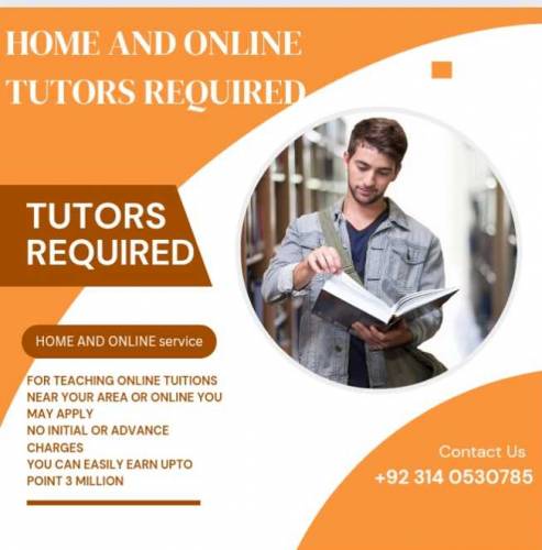 online tutors required 