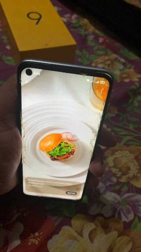 Realme 6 with box and charger 