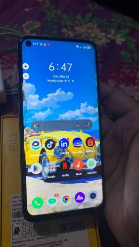 Realme 6 with box and charger 