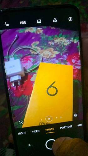 Realme 6 with box and charger 