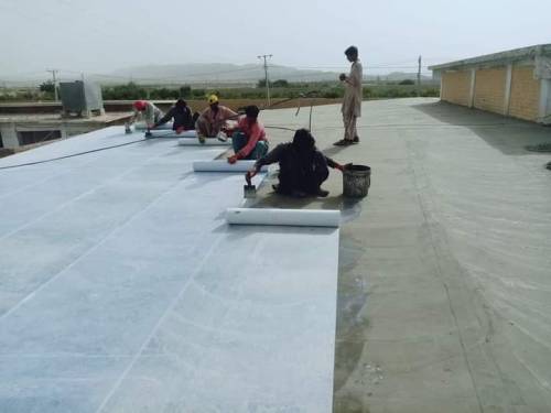 Roof Waterproofing in heat proofing