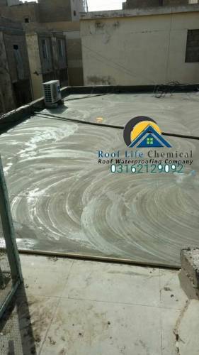 Roof Waterproofing in heat proofing