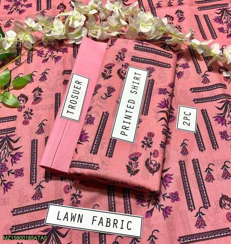2 PCs lawn dresses for Eid 