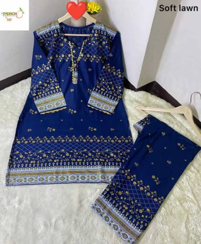 Stitched lawn 2pc suit