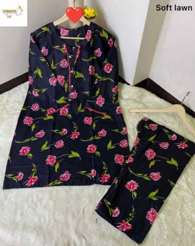 Stitched lawn 2pc suit