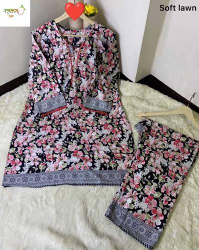 Stitched lawn 2pc suit