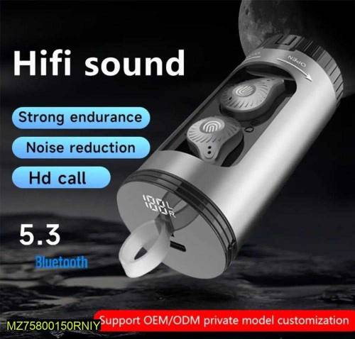 •  Material: ABS Plastic•  Long Time Playtime•  Comfortable In-Ear Bud