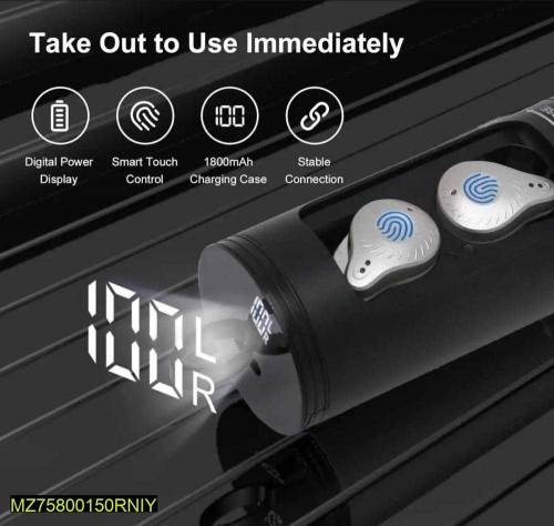 •  Material: ABS Plastic•  Long Time Playtime•  Comfortable In-Ear Bud