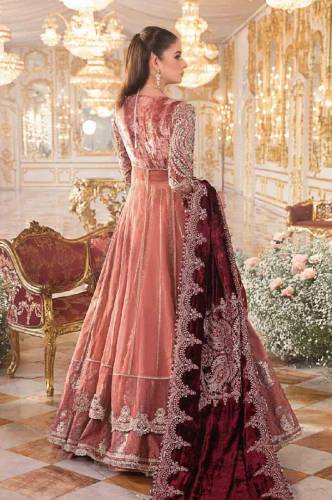 Maria B*Unstitch MBROIDERED bridal/ party wear suit