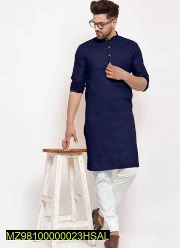 2 pec Men stitched kurta pajama a