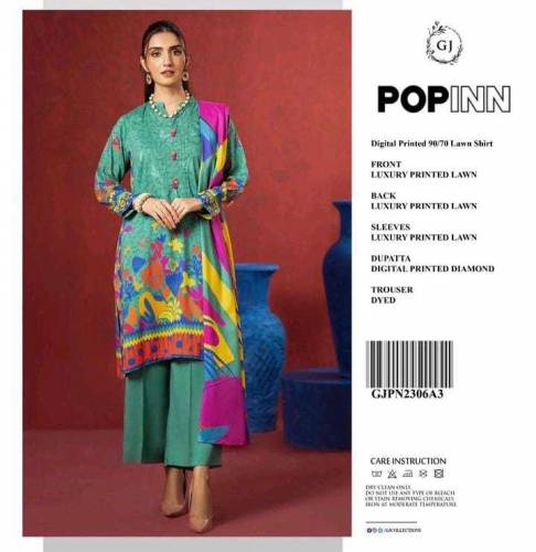ALHAMDULILLAH PRESENTING NOW *LAWN 2024* COLLECTION _IZNIK_/PopInn*Bra
