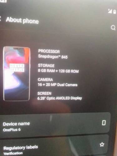 ONEPLUS 6