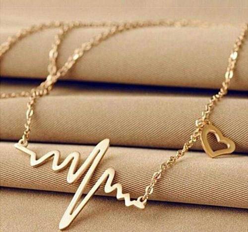 Heart beat Design Pendant 