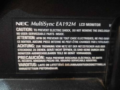 urgent sell monitor 19inches
