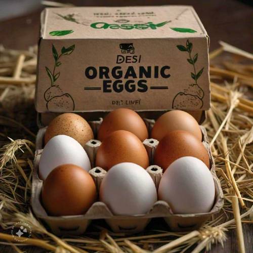 Desi organic eggs 