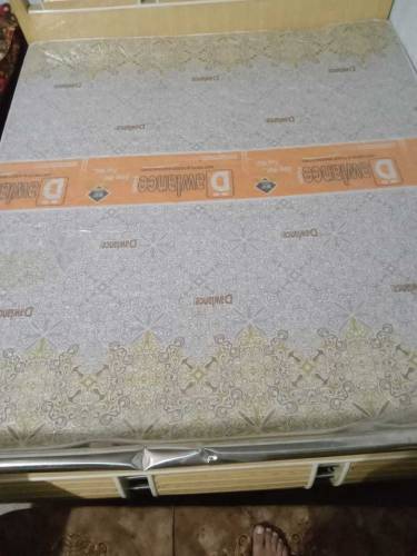 King size Bed with Multi Foam & Two Side Tables 