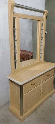 King size Bed with Multi Foam & Two Side Tables 