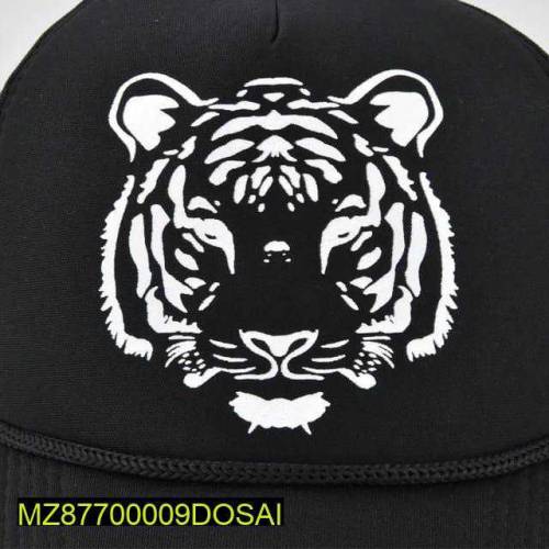 tiger print cap