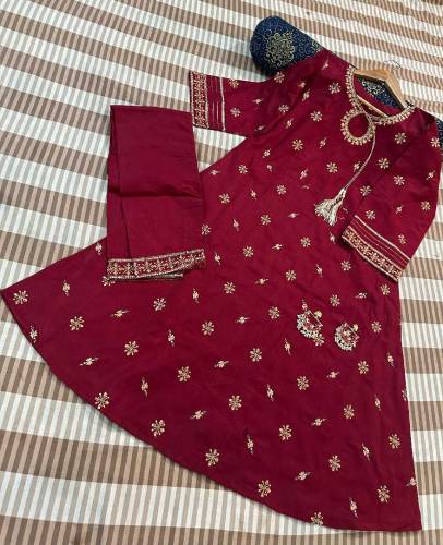  Dori Lawn Tilla EmbroideredAline style Shir