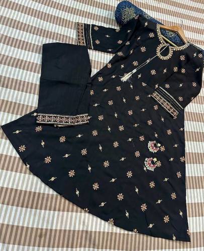  Dori Lawn Tilla EmbroideredAline style Shir