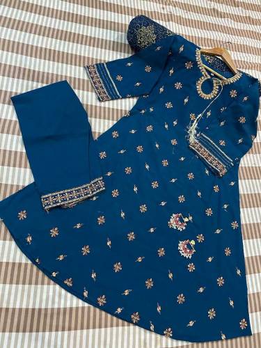  Dori Lawn Tilla EmbroideredAline style Shir