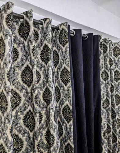 3PCS curtains 