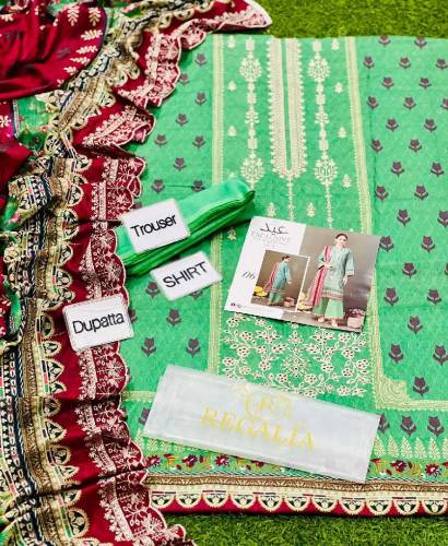 lawn 3 piece dress 