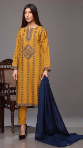 lawn 3 piece dress 