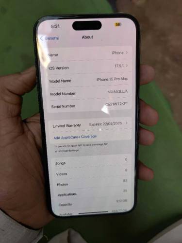 I phone 15 pro max 