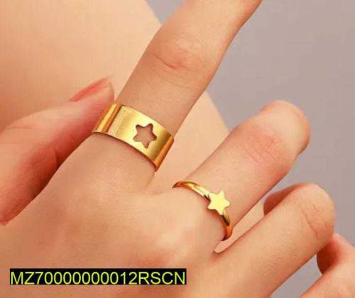 Gold Plating rings 2 piece