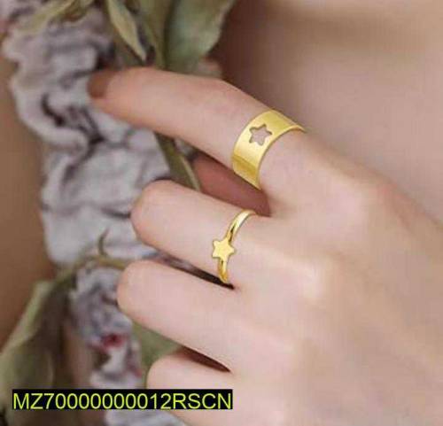 Gold Plating rings 2 piece