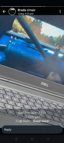 DELL PRECISION 7550