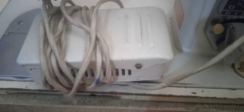 imported janome sewing machine with all attachments 