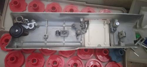 imported janome sewing machine with all attachments 