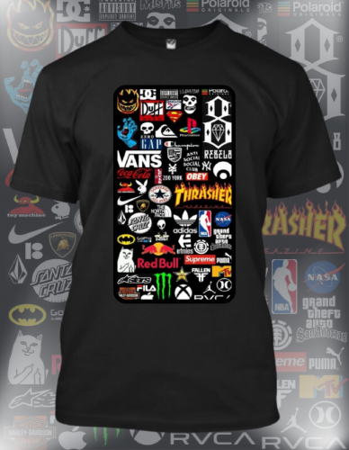 Logos Painted T shirts 