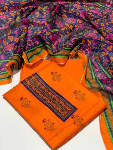 Printed ladies lawn 3pc