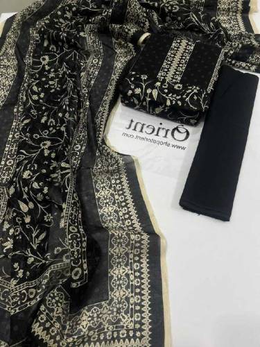 Printed ladies lawn 3pc
