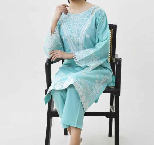 Women stitched fancy summer two piece collection 