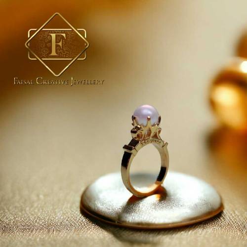 Fresh Water Pearl Ring in 925 Silver